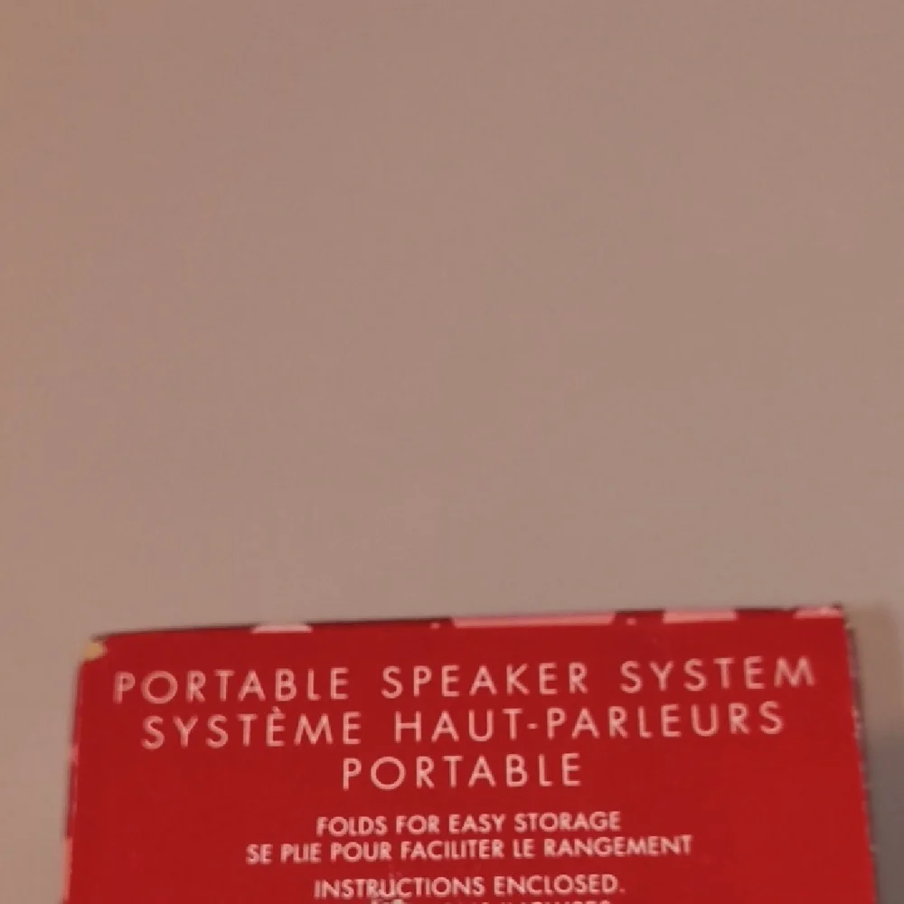Portable Speaker System